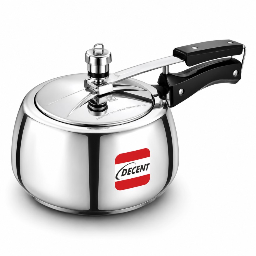 Decent Triply 3 Ltr Inner Lid Pressure Cooker - ISI Marked