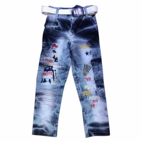 Kids Denim Dobby Jeans