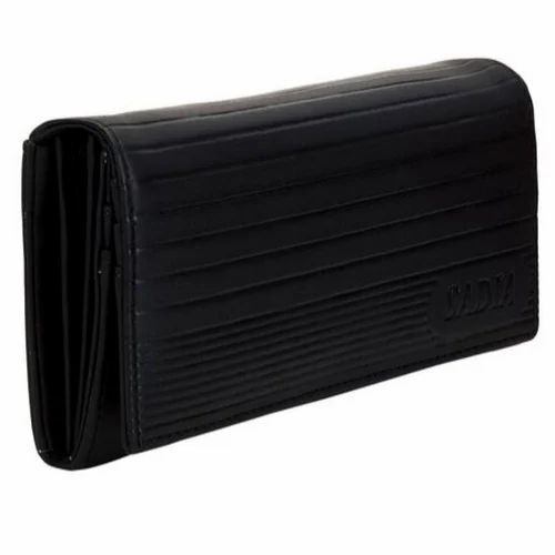 Ladies Black Pu Leather Wallets