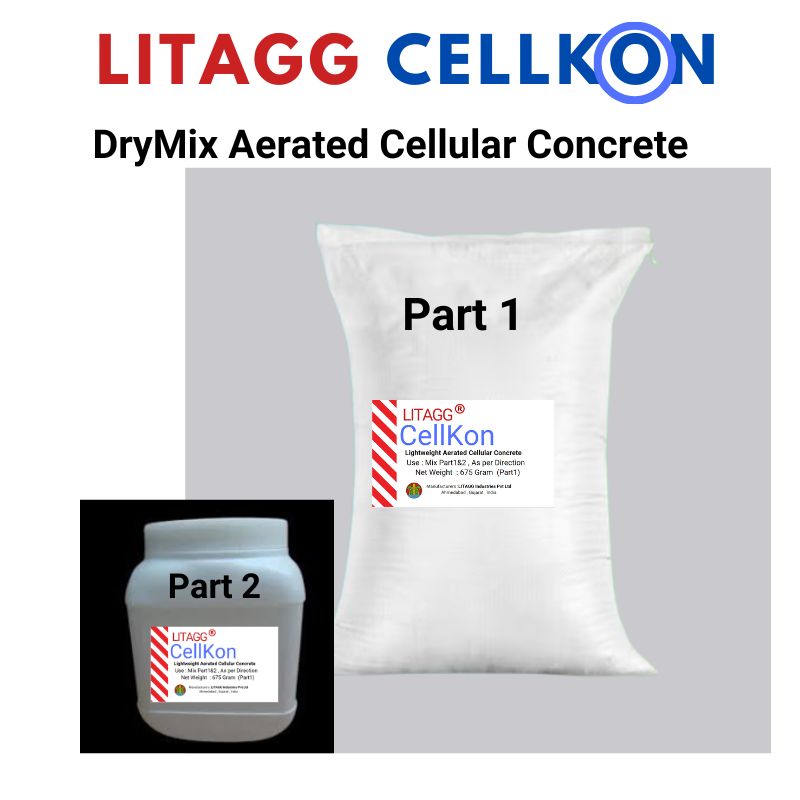 Litagg Cellkon Drymix Aerated Cellular Concrete - Physical Form: Powder