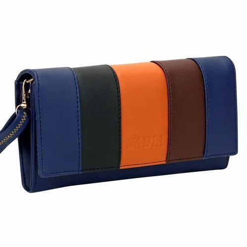 Multi Color Ladies Wallet
