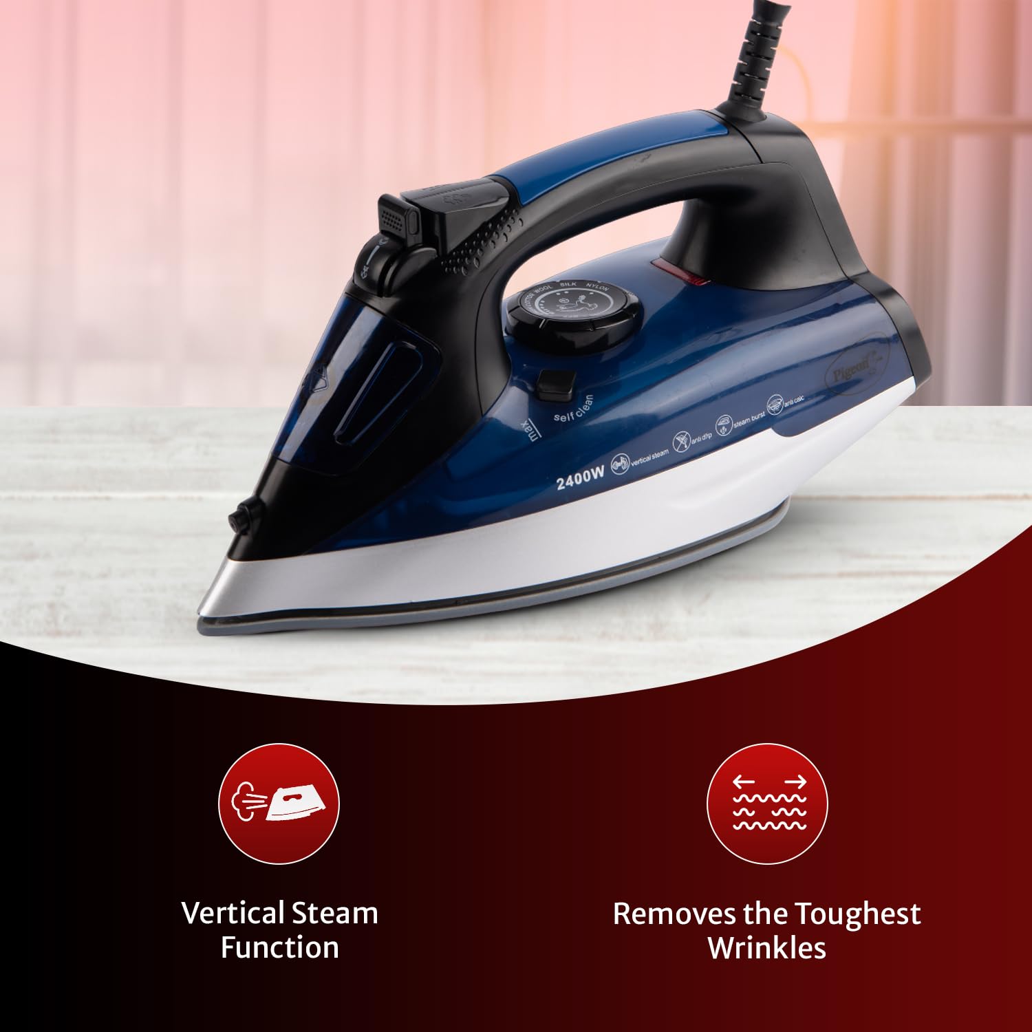 Pigeon Satin Steam Iron 2400w