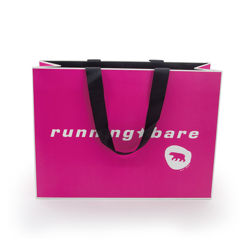 Pink Paper Shopping Bag