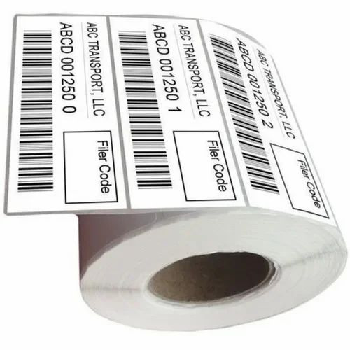 Printed Barcode Label