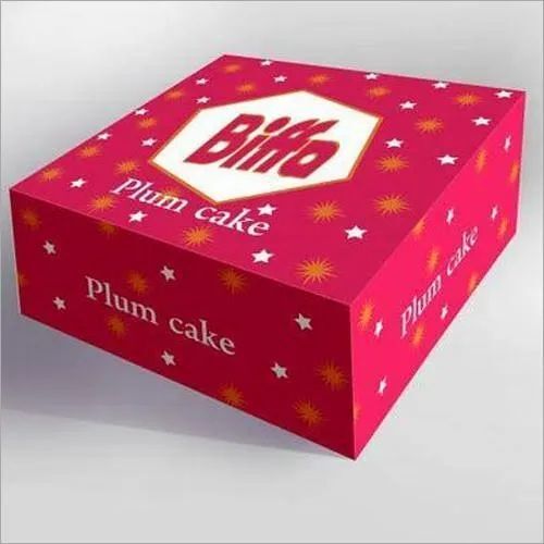 Printed Paper Cake Box