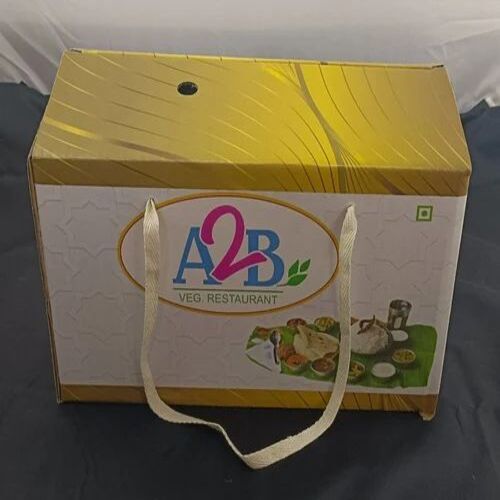 Rectangular Cardboard Food Packaging Box