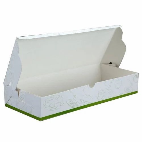 White Printed Dosa Food Box