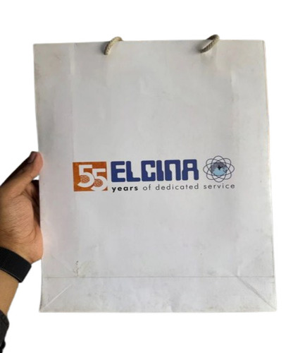 White Printed Paper Bags