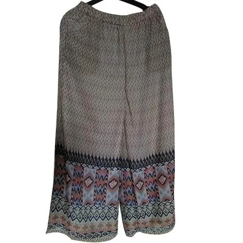 Women Palazzo - Color: White