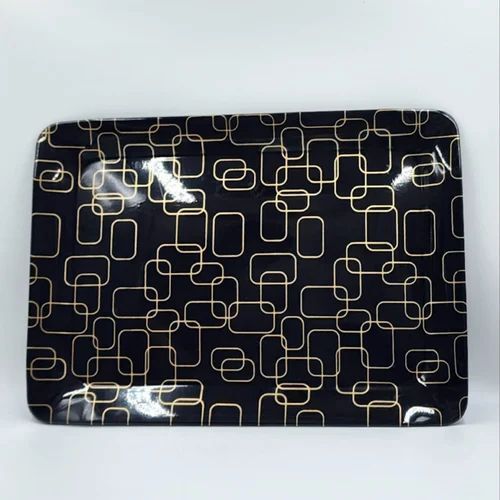 15.1 Inch Printed Melamine Tray