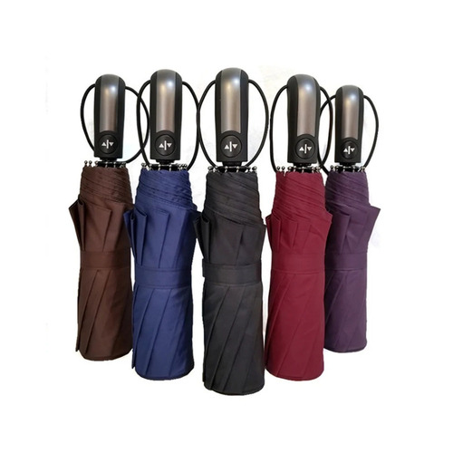 3 Fold Single Color Umbrella
