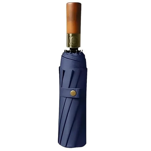 3 Fold Wooden Handle Umbrella