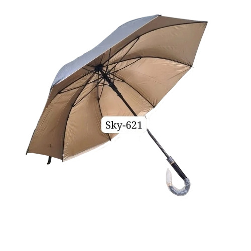 Black Golden Coated Umbrella