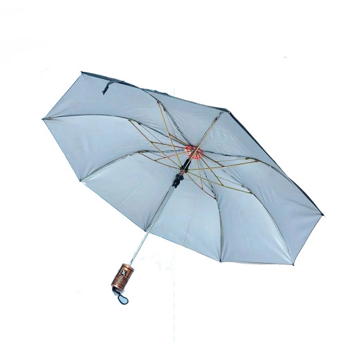 Black Silver 2 Fold Dynamik Umbrella