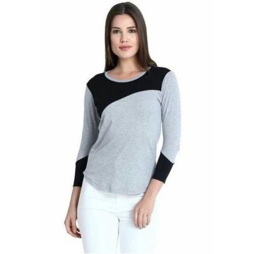 Ladies Round Neck T- Shirts