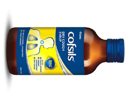 NEW Cipla Cofsils Dry Cough Syrup 100ml