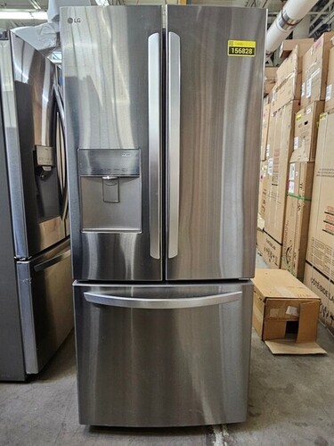 New LG 30 Stainless 21 8 cu ft French Door Refrigerator 