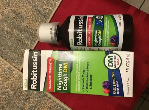 NEW ROBITUSSIN COUGH SYRUPAcA A 8FL OZ