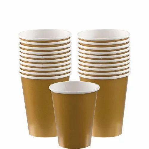 Plain Disposable Paper Tea Cup