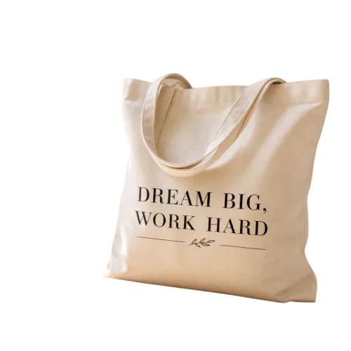 Reusable Cotton Canvas Tote Bag