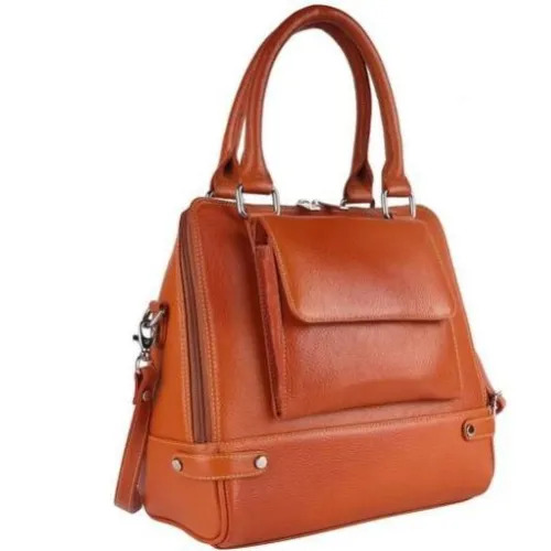 Tan Ladies Leather Bag
