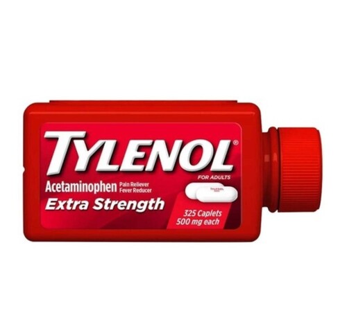 Tylenol Acetaminophen 500Mg Tablet - Life Span: 36 Months