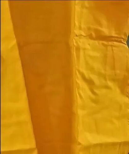 Yellow Cotton Plain Fabrics