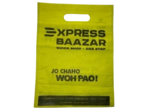 Yellow Non Woven Shopping Bags