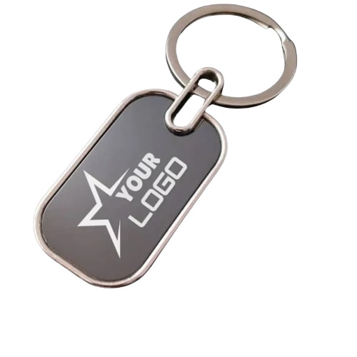 2.5 Inch Stainless Steel Keychain