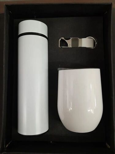 3 In 1 White Corporate Gift Set