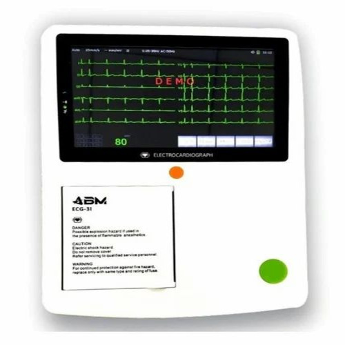 Abm Ecg 3i Three Channel Ecg Machine
