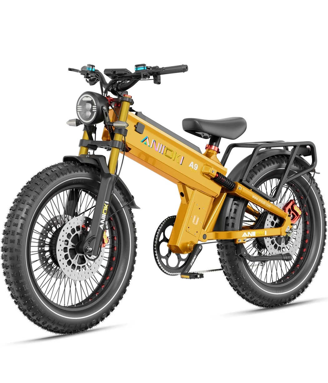 Aniiokia9 Pro Max 60V 70Ah/80Ah 255 Miles Long Range Fat Tire All Terrain Motor E-Bike - Battery Capacity: 70/80 Ampere-Hour (Ah)