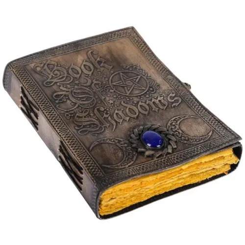 Book Of Shadows Embossed Leather Journal