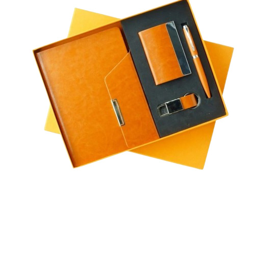 Brown 4 In 1 Corporate Gift Set