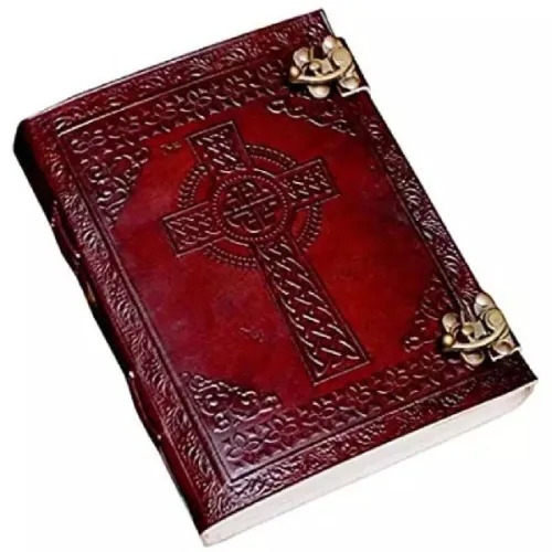 Double C Lock Leather Journal