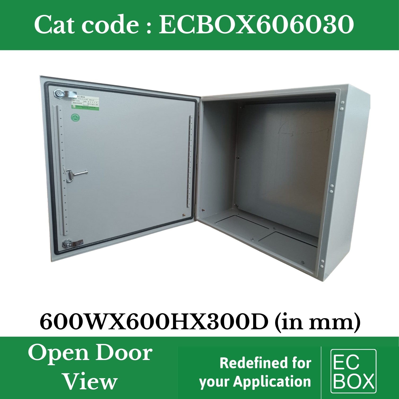 Ec Box India 606030 - Color: Grey