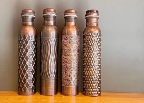 Hammered Copper Bottle