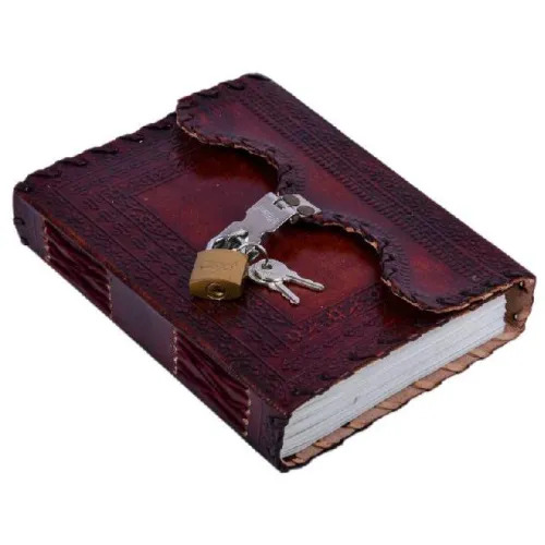 Leather Journal With Lock And Key