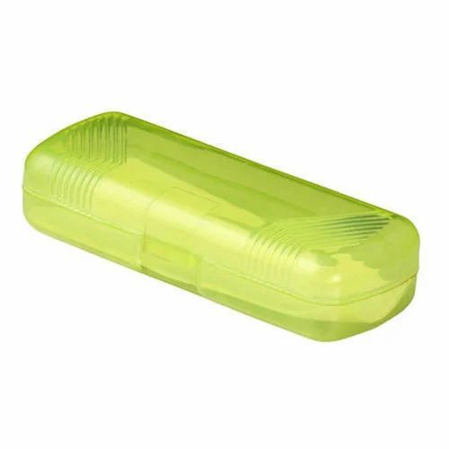 Lime Green Color Plastic Spectacle Case
