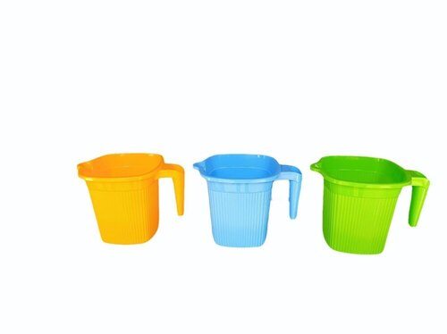 Long Lasting Multicolor Plastic Bath Mug