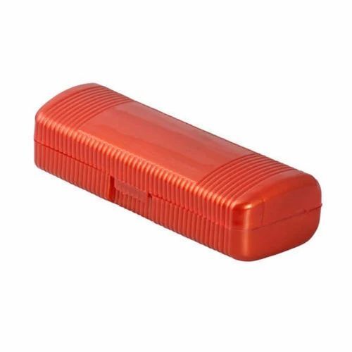 Red Color Plastic Spectacle Case