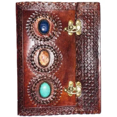 Stone Leather Journal - Shape: Rectangular