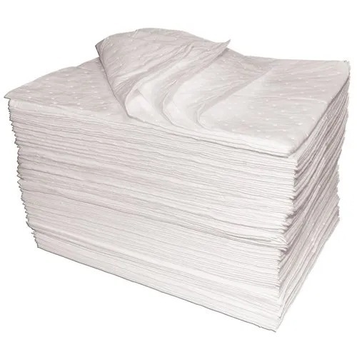 White Oil Absorbent Pad