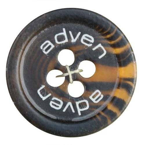 Color Garments Polyester Button