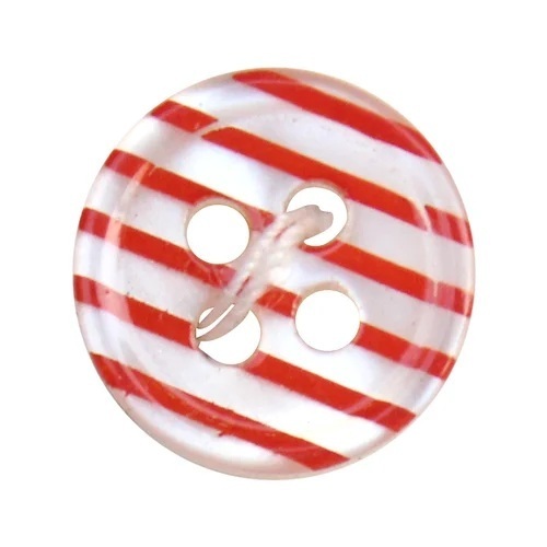 Colored Garments Polyester Button
