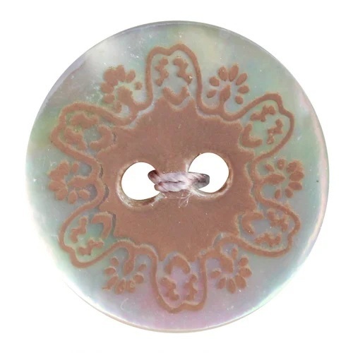 Designer Garments Polyester Button