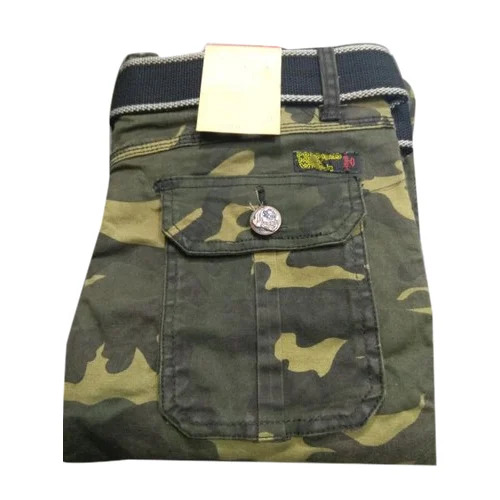 Mens Camouflage Cargo Pant
