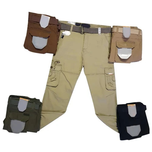 Mens Cotton Cargo Pant