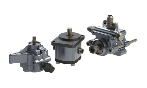 Polished Steel Automotive Power Steering Gear