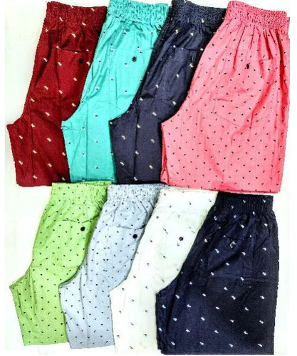 Printed Cotton Boxer - Color: Multicolor